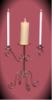 Brass Unity Candle, Table Top